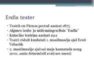 Teatrid #6