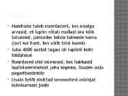Lupiin ehk hundiuba #9