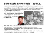 Eesti taasiseseisvumine #3