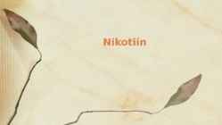 Nikotiin