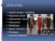 Mood 20-sajand #4