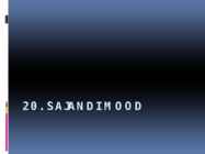 Mood 20-sajand