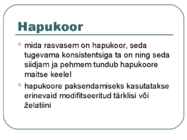 Toiduainete õpetus #32