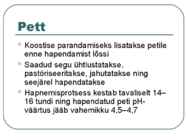 Toiduainete õpetus #40