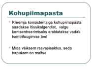 Toiduainete õpetus #48