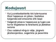 Toiduainete õpetus #54