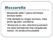 Toiduainete õpetus #58