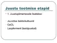 Toiduainete õpetus #68