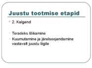 Toiduainete õpetus #69