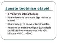 Toiduainete õpetus #71