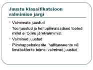 Toiduainete õpetus #75