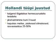 Toiduainete õpetus #79