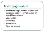 Toiduainete õpetus #81