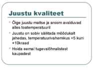 Toiduainete õpetus #90