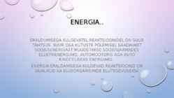 Energia muutus keemilistes reaktsioonides #4