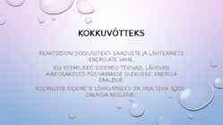 Energia muutus keemilistes reaktsioonides #7