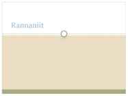 Rannaniit