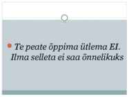Charlie Chaplin ettekanne #11