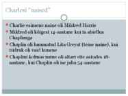 Charlie Chaplin ettekanne #8