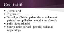 Keskaja arhitektuur #11