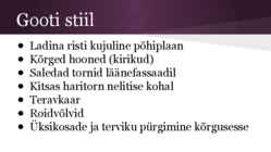 Keskaja arhitektuur #10