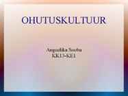 Ohutuskultuur