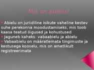 Abiellumise tavad erinevates riikides #2