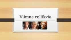 Viimne reliikvia
