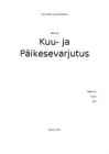 Kuu- ja päikesevarjutused