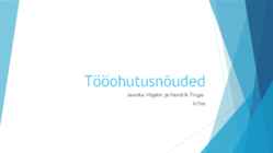 Tööohutusnõuded