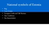 Essay about estonia #3