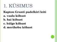 Lugemistest-kapten granti lapsed #2