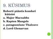 Lugemistest-kapten granti lapsed #10