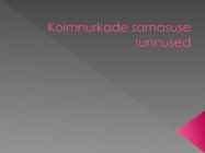 Kolmnurkade sarnasuse tunnused