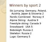 Sochi Olympic Winter Games-winners-Sochi Olümpia võitjad #7