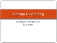 Brasilia linna areng
