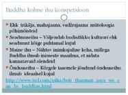 Buddha elust ja missioonist #8