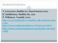 Buddha elust ja missioonist #9