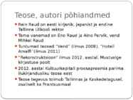 Rein Raud-Rekonstruktsioon #2