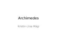 Archimedes