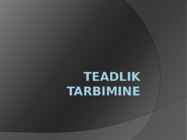 Teadlik tarbimine