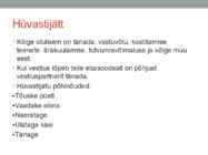 Tervitamine ja esitlemine #13