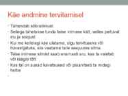Tervitamine ja esitlemine #4