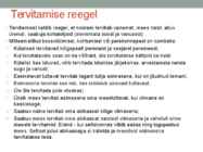 Tervitamine ja esitlemine #7