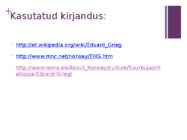 Eduard Griegi esitlus #19