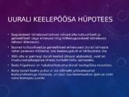 Soome-ugri keelkond #9