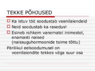 Veenilaiendid #5