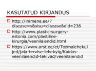 Veenilaiendid #10