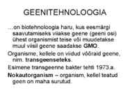 Rakendusbioloogia jaotusmaterjalid #21