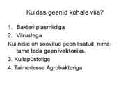 Rakendusbioloogia jaotusmaterjalid #24